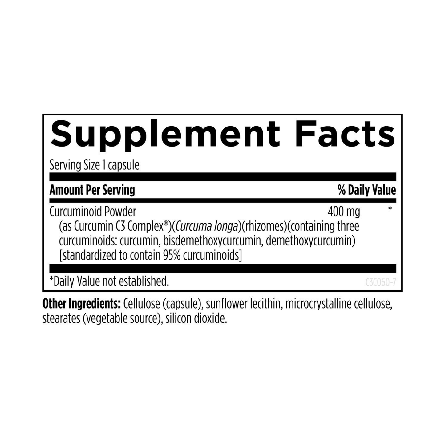 C3 Curcumin Complex