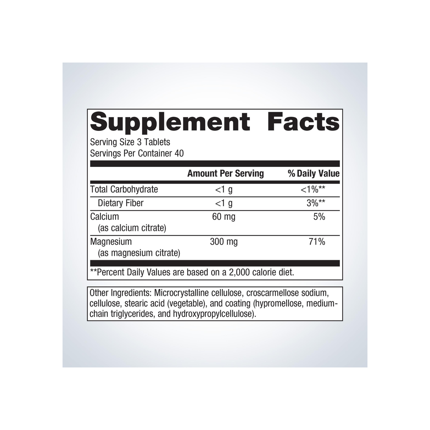 Magnesium Citrate