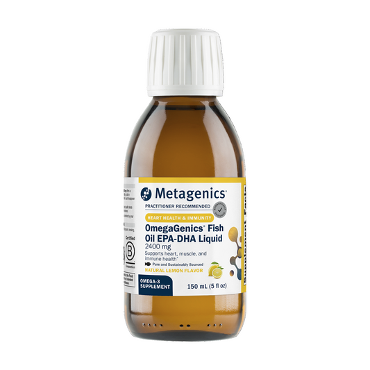 OmegaGenics® Fish Oil EPA-DHA Liquid 2400 mg