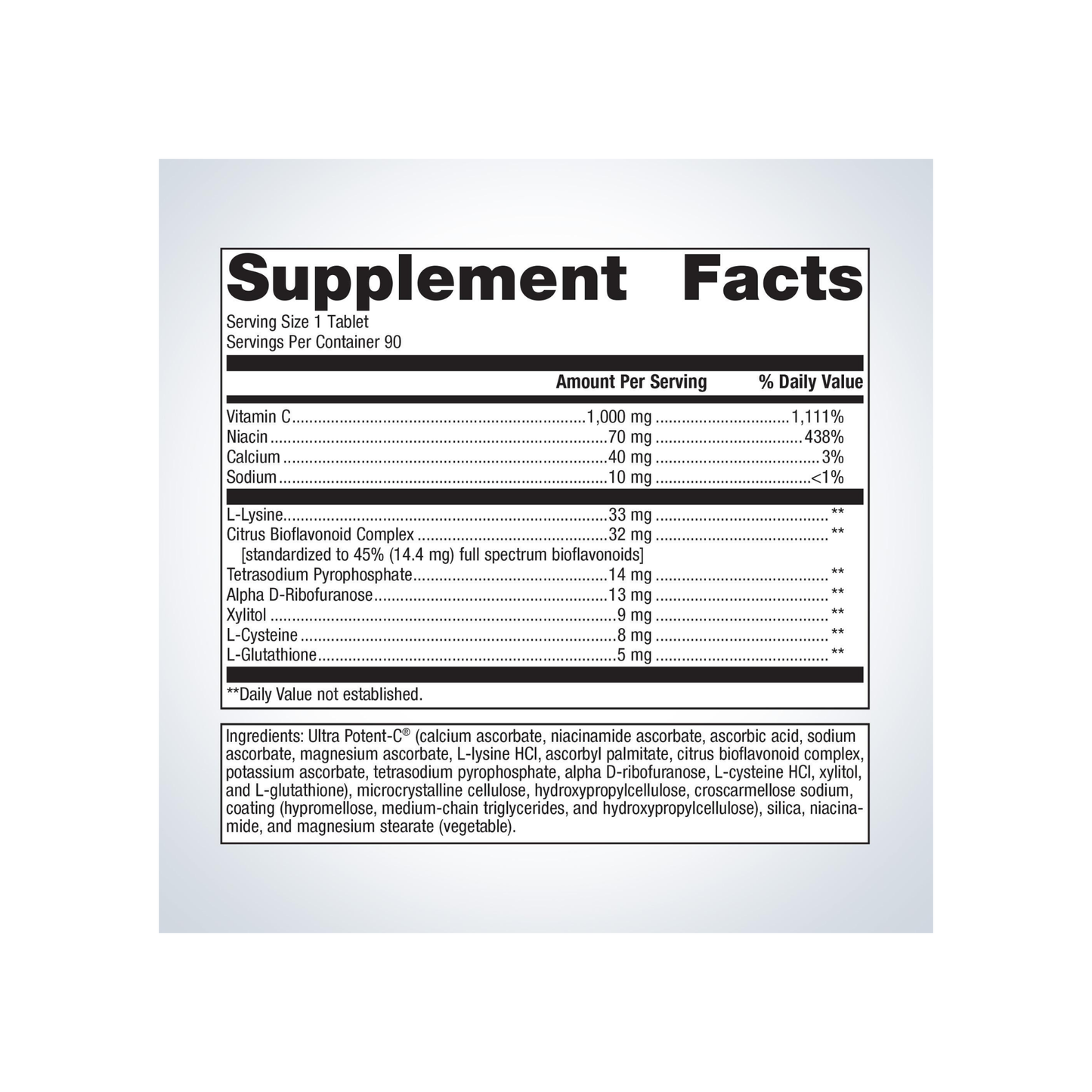 Ultra Potent-C® 1000 Vitamin C